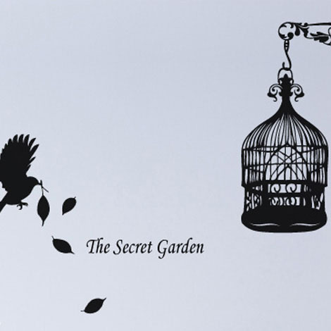 [one7]그래픽스티커_시크릿 가든-the secret garden