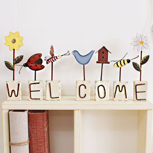 natural WELCOME 장식