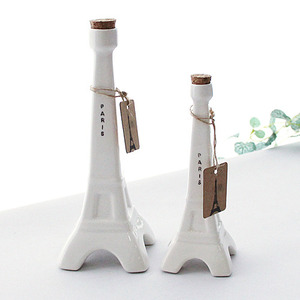 코르크마개 도자기 에펠탑